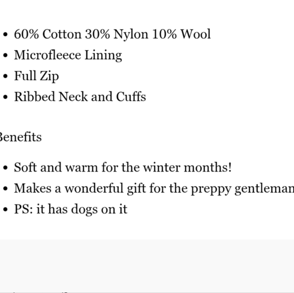 Southern Proper Farm Fairisle Full Zip Lined Sweater Jacket Size XL Preppy Mens - Picture 3 of 15